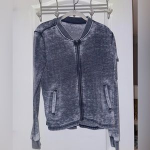 Z-Supply Blue Zip Up